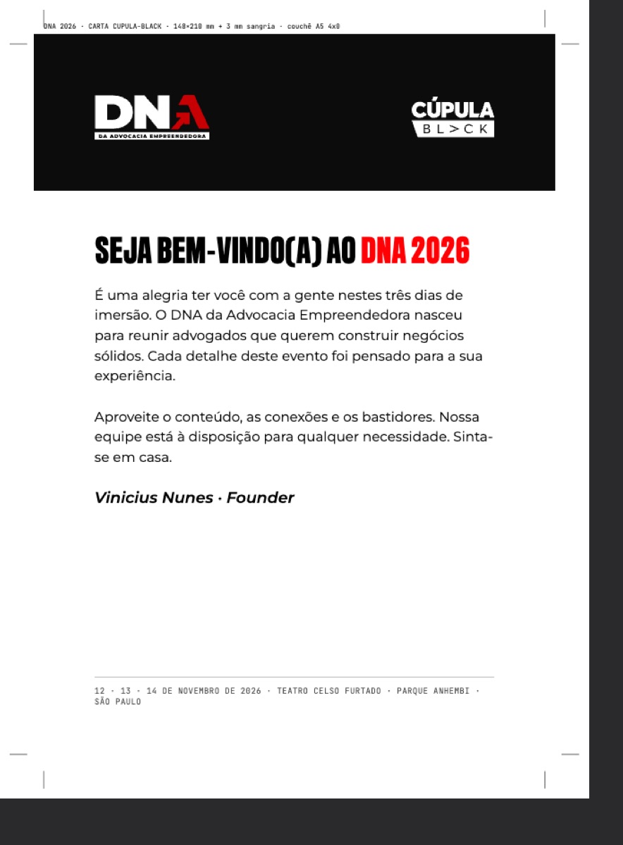 Carta Cúpula Black
